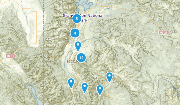 Jackson, Wyoming Map