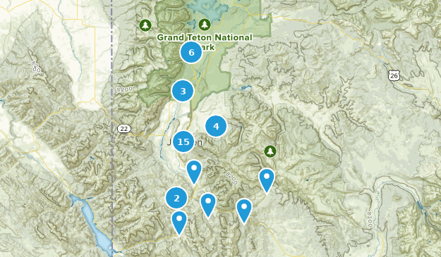 Jackson, Wyoming Map