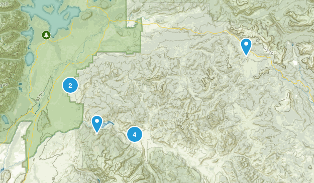 Kelly, Wyoming Map