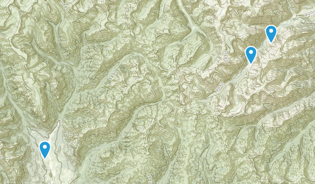 Meeteetse, Wyoming Map