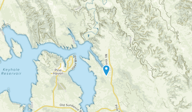 Moorcroft, Wyoming Map