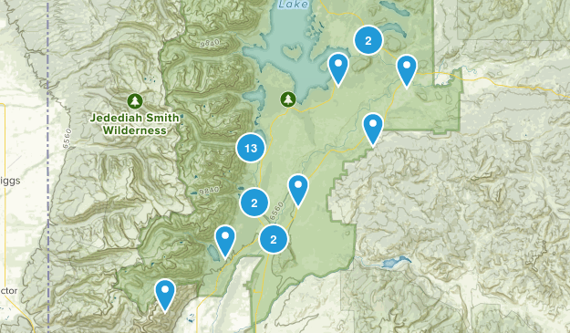 Moose, Wyoming Map