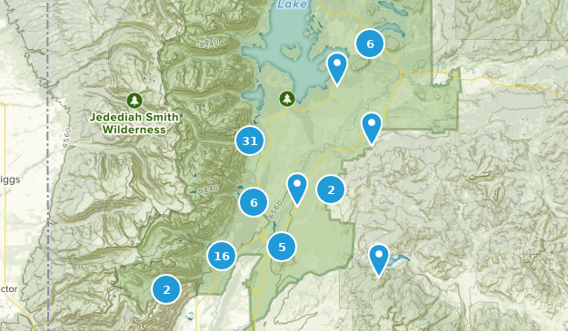 Moose, Wyoming Map