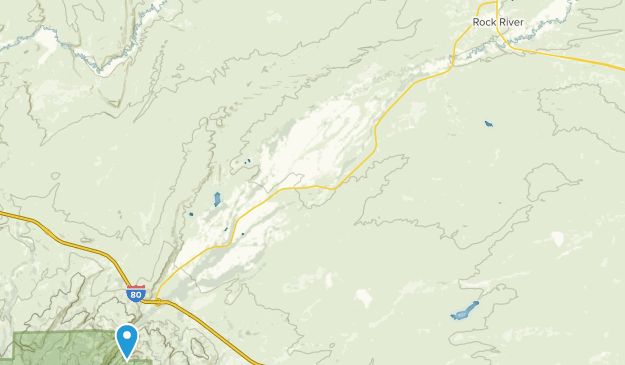 Rock River, Wyoming Map
