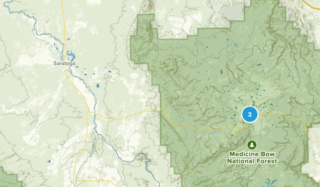 Best Trails near Saratoga, Wyoming