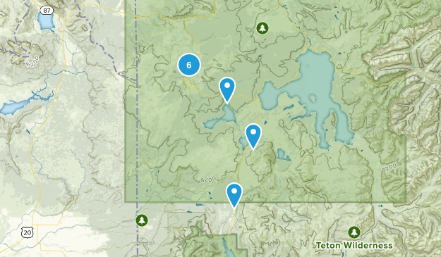 West Yellowstone, Wyoming Map