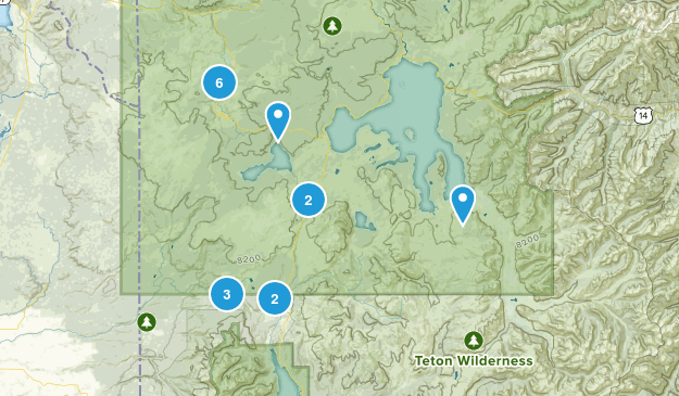 West Yellowstone, Wyoming Map