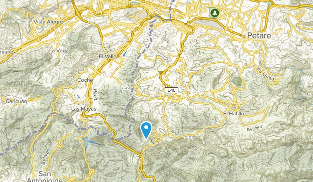 Baruta, État de Miranda Map