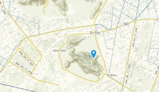 Huyện Tri Tôn, Province d'An Giang Map