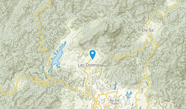 Huyện Lạc Dương, Lâm Đồng Map