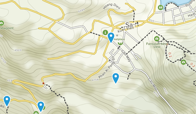 Sa Pa, Lao Cai Map