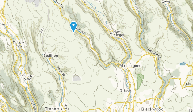 Bargoed, Caerphilly Map