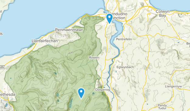 Conwy, Conwy Map
