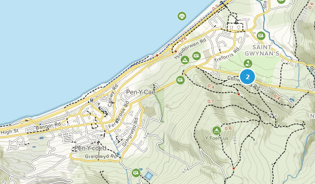 Penmaenmawr, Conwy Map