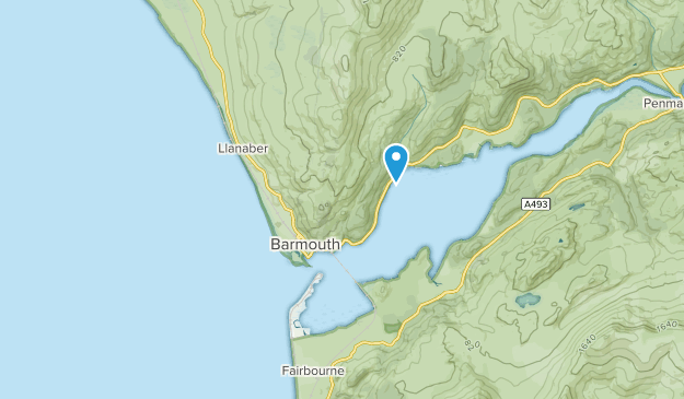Barmouth, Gwynedd Map