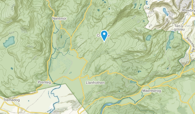 Penrhyndeudraeth, Gwynedd Map