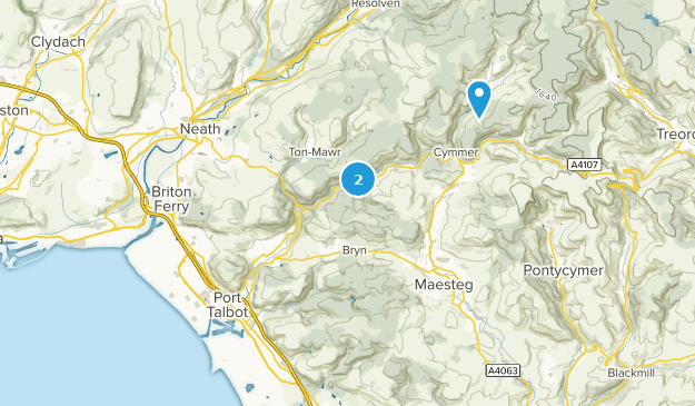 Port Talbot, Neath Port Talbot Map