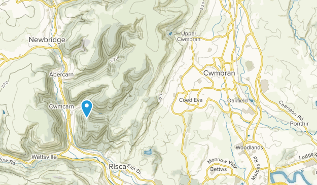 Cwmbran, Torfaen Map
