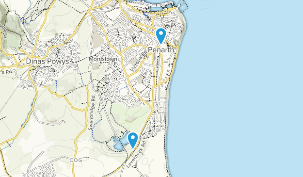 Penarth, Vale of Glamorgan Map