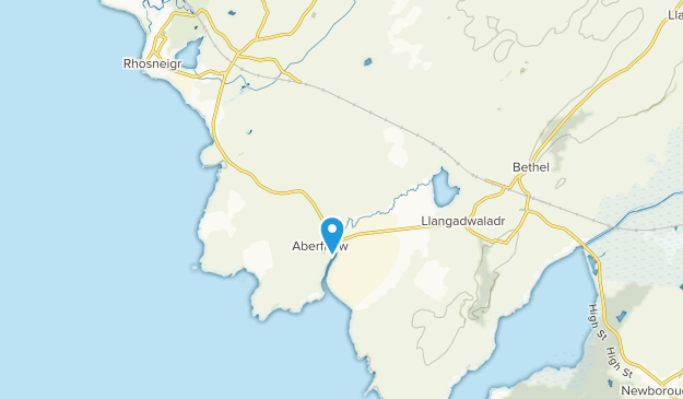 Ty Croes, Ynys Môn Map