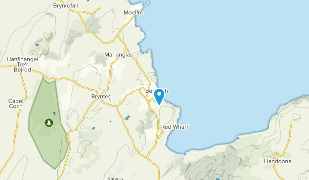 Tyn-y-Gongl, Ynys Môn Map