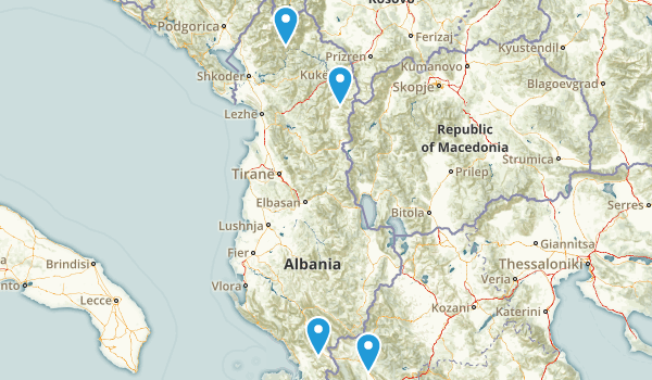 Albania Map