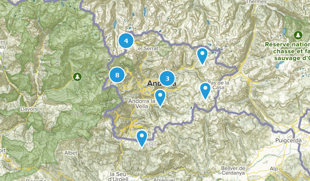 Andorra Map