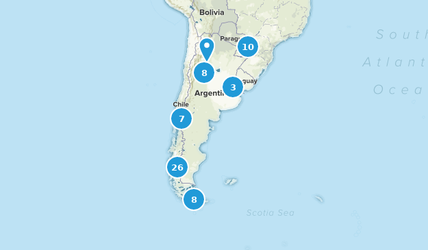Argentinien Map