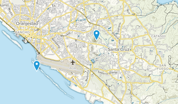 Aruba Map