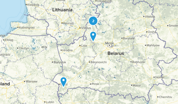 Bielorrusia Map