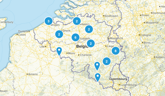 Belgium Map