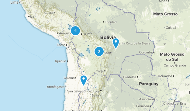 Bolivie Map