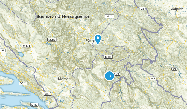 Bosnia y Herzegovina Map