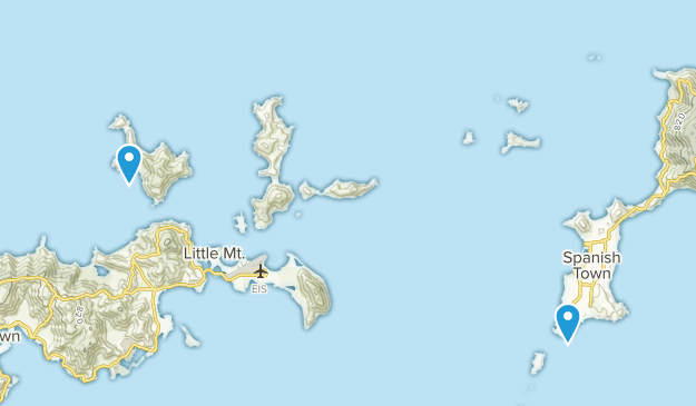 British Virgin Islands Map