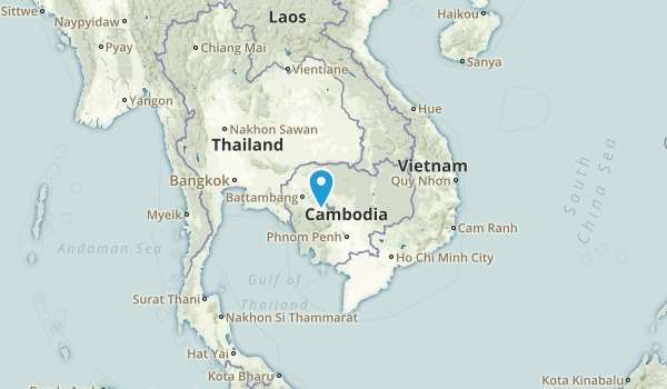 Cambodia Map