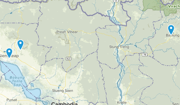 Cambodge Map
