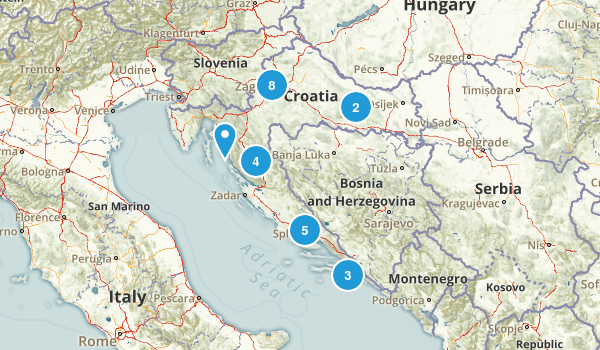 Croatia Map