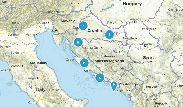 Croatia Map