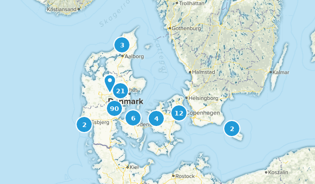 Dänemark Map
