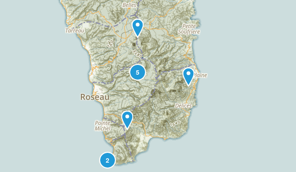 Dominica Map