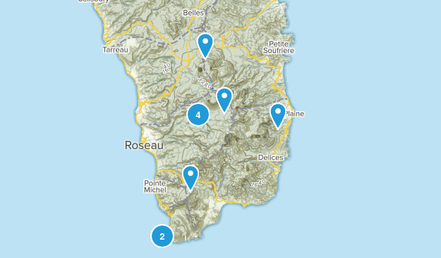 Dominica Map