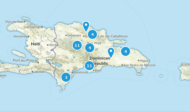 Dominikanische Republik Map