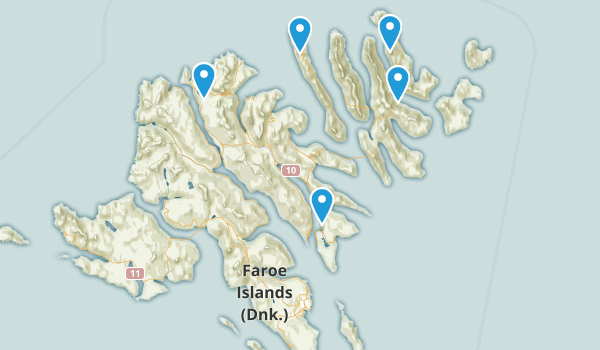 Faroe Islands Map