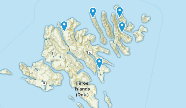 Faroe Islands Map