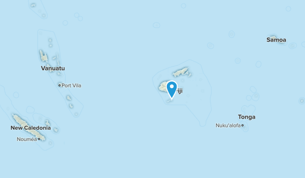 Fidji Map