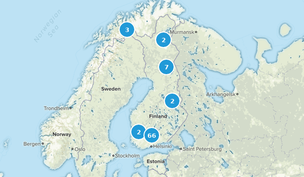 Finlandia Map