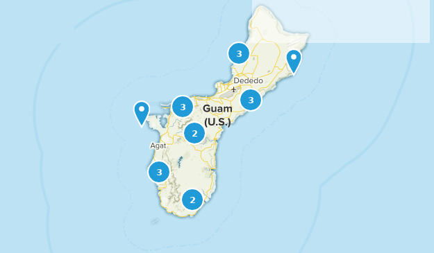 Guam Map