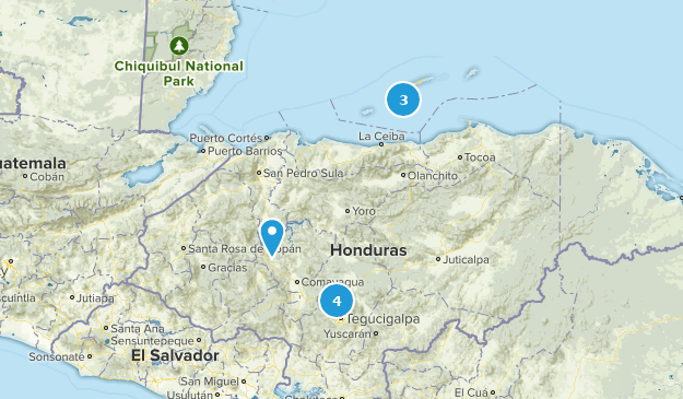 Honduras Map