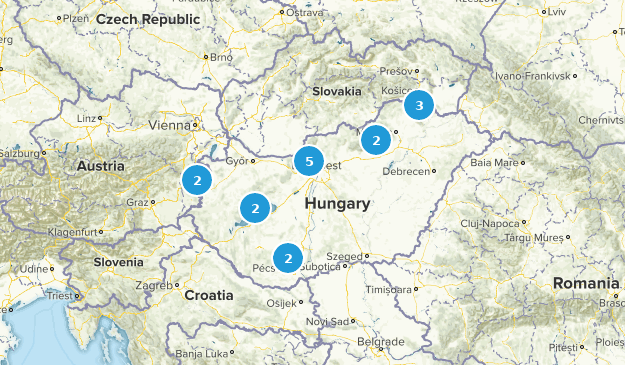 Ungarn Map