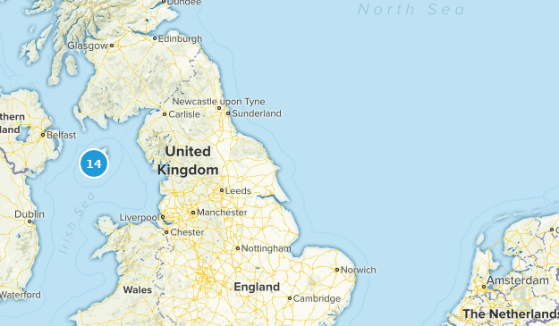 Isle of Man Map